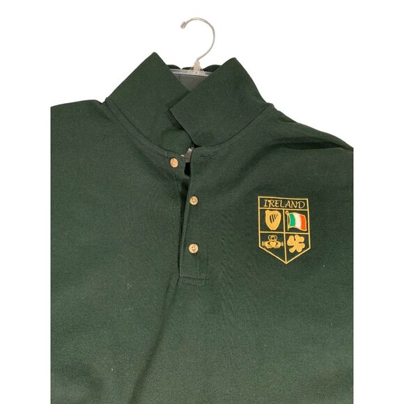 Gildan Activewear Ultra Cotton Ireland Polo Shirt XL - Picture 3 of 8